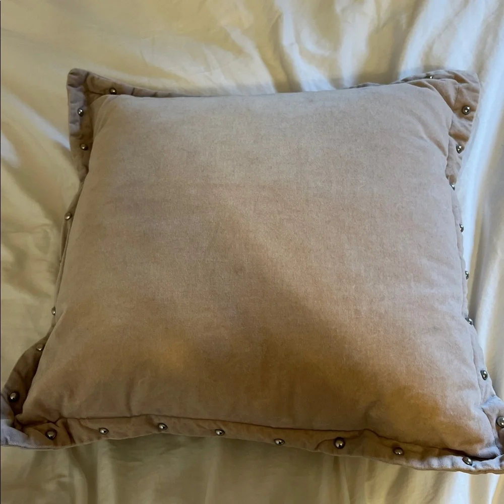 Grey Throw Pillow